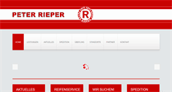 Desktop Screenshot of peter-rieper.de