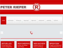 Tablet Screenshot of peter-rieper.de